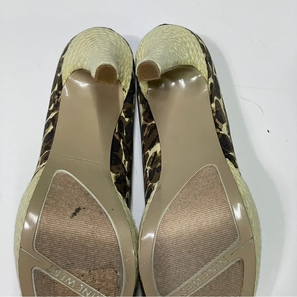Nine West cheetah print heels - Picture 10 of 12